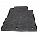 Ford Performance Floor Mat - Direct-Fit Black Silver Pony Logo Carpet Set of 2 - M13086MH