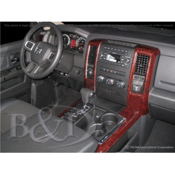 B & I Fender Dash Panel Trim 3D001B1DEB