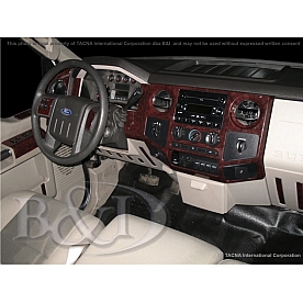 B & I Fender Dash Panel Trim 3D002A1DRW
