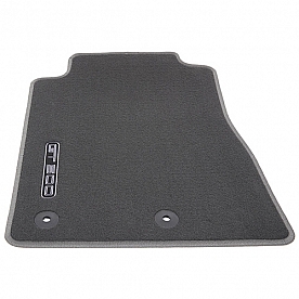 Ford Performance Floor Mat - Direct-Fit Gray GT500 Logo Carpet Set of 2 - M13086MP