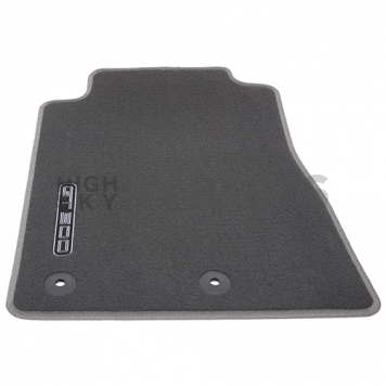 Ford Performance Floor Mat - Direct-Fit Gray GT500 Logo Carpet Set of 2 - M13086MP
