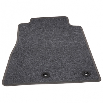 Ford Performance Floor Mat - Direct-Fit Gray GT500 Logo Carpet Set of 2 - M13086MP-2