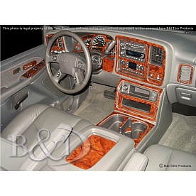 B & I Fender Dash Panel Trim WD875ASDE