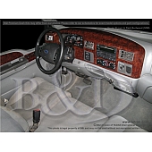 B & I Fender Dash Panel Trim 3D030A5DOX