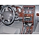 B & I Fender Dash Panel Trim WD432ADCF