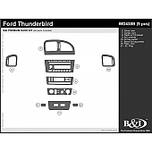 B & I Fender Dash Panel Trim WD438BRBA