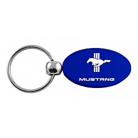 Automotive Gold Key Chain 40MUSTBBLU