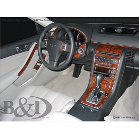 B & I Fender Dash Panel Trim WD579DRBA