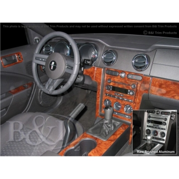 B & I Fender Dash Panel Trim WD580ASDB-1