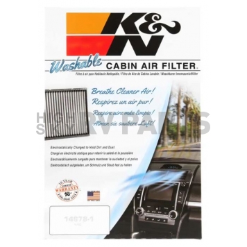 K & N Filters Cabin Air Filter VF1011-4