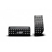 RBP (Rolling Big Power) Accelerator and Brake Pedal Pad Set - Aluminum Black - 4131ZR