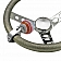 American Shifter Company Steering Wheel Knob 15706