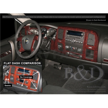 B & I Fender Dash Panel Trim 3D007A1DCF-1