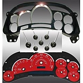 US Speedo Gauge Face Overlay - Purple Daytime Color/ White Letter Color - PLK0547