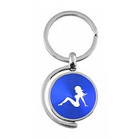 Automotive Gold Key Chain 1025LDYBLU
