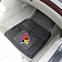 Fan Mat Floor Mat - Universal Fit Black Vinyl Set of 2 - 13291
