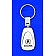 Automotive Gold Key Chain KC3ACU