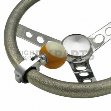 American Shifter Company Steering Wheel Knob 15717-1