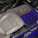 American Car Craft Floor Mat - Direct Fit Black Aluminum 2 Pieces - 031003