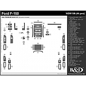 B & I Fender Dash Panel Trim WD913BDP2M