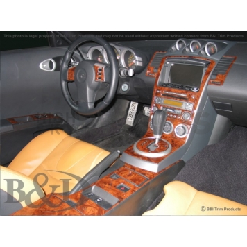 B & I Fender Dash Panel Trim WD477BRBA