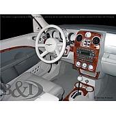 B & I Fender Dash Panel Trim WD645BSDB