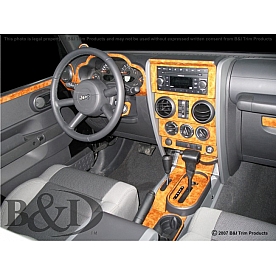 B & I Fender Dash Panel Trim WD698BSNB