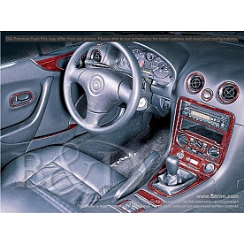 B & I Fender Dash Panel Trim WD245BSDB