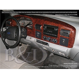 B & I Fender Dash Panel Trim 3D030A1DCZ