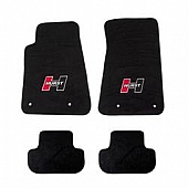 Hurst Floor Mat - Direct-Fit Black Carpet Set of 4 - 6370000