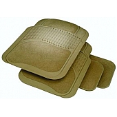 Rubber Queen Floor Mat - Cut-To-Fit Rubber Beige Set of 4 - 70513