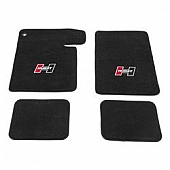 Hurst Floor Mat - Direct-Fit Black Carpet Set of 4 - 6370001