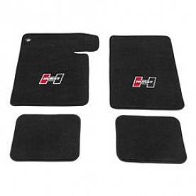 Hurst Floor Mat - Direct-Fit Black Carpet Set of 4 - 6370001