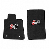 Hurst Floor Mat - Direct OEM Cut Fit Black Carpet Set of 2 - 6370003