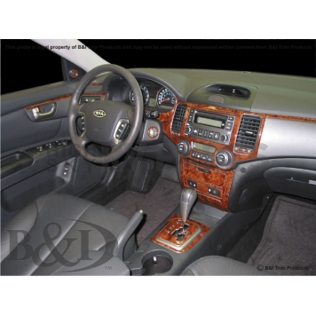 B & I Fender Dash Panel Trim WD672ASPS