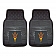 Fan Mat Floor Mat - Universal Fit Black Vinyl Set of 2 - 11933