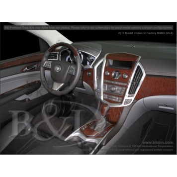 B & I Fender Dash Panel Trim WD960ADCX-1