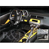 B & I Fender Dash Panel Trim WD964BCF1