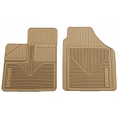 Husky Liner Floor Mat - Direct-Fit Tan TPE - Thermoplastic Elastomer Set of 2 - 51143