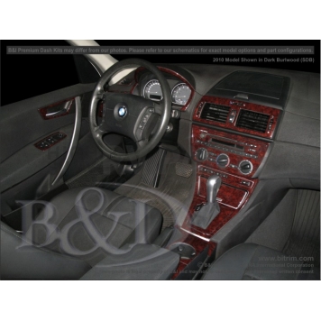 B & I Fender Dash Panel Trim WD561ASDB