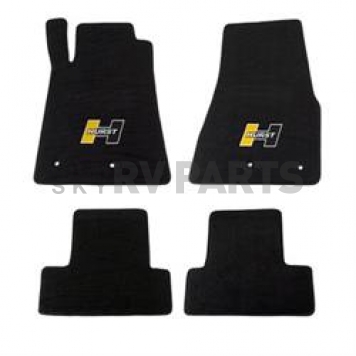 Hurst Floor Mat - Direct-Fit Black Carpet Set of 4 - 6371020