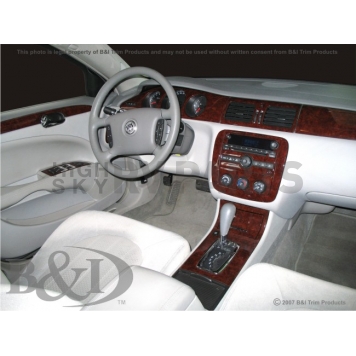 B & I Fender Dash Panel Trim WD644ASCD-1