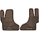 Highland Floor Mat - Direct-Fit Tan Rubber Set of 2 - 4404200