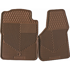 Highland Floor Mat - Direct-Fit Tan Rubber Set of 2 - 4404400