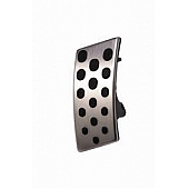 Ford Performance Accelerator and Brake Pedal Pad Set - Aluminum Silver - M2301A