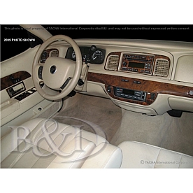 B & I Fender Dash Panel Trim WD499DDCV