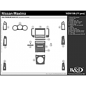 B & I Fender Dash Panel Trim WD513BSDB