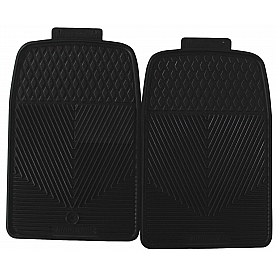Highland Floor Mat - Multi-Fit Black Rubber Set of 2 - 4602700