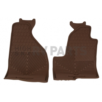 Highland Floor Mat - Direct-Fit Tan Rubber Set of 2 - 4402000