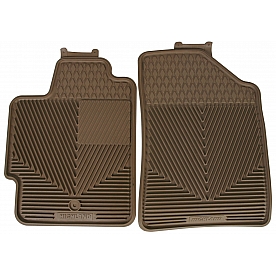 Highland Floor Mat - Direct-Fit Tan Rubber Set of 2 - 4402100